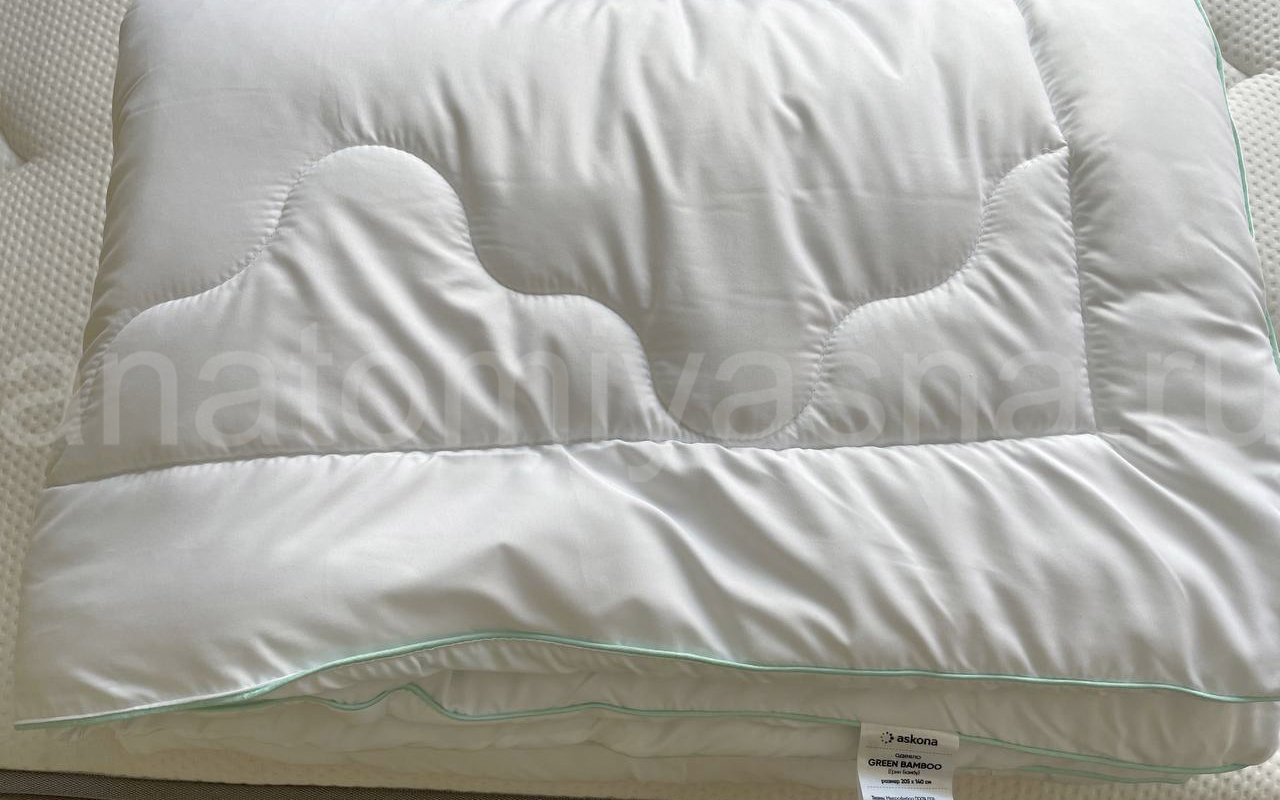 отзыв о Одеяло Sontery by Askona Green bamboo фото 4